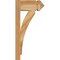 Ekena Millwork Thorton Arts & Crafts Rough Sawn Outlooker, Western Red Cedar, 6"W x 12"D x 24"H OUT06X12X24THR03RWR - alternate 3